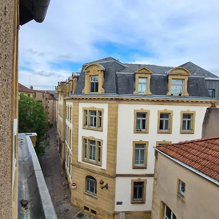 Vieille Quartier Sainte Croix La Colline Metz